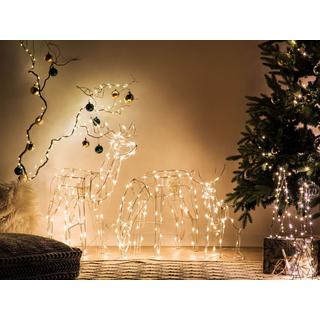 Beliani Decorazione per esterni en Ferro Moderno MIKKELI  