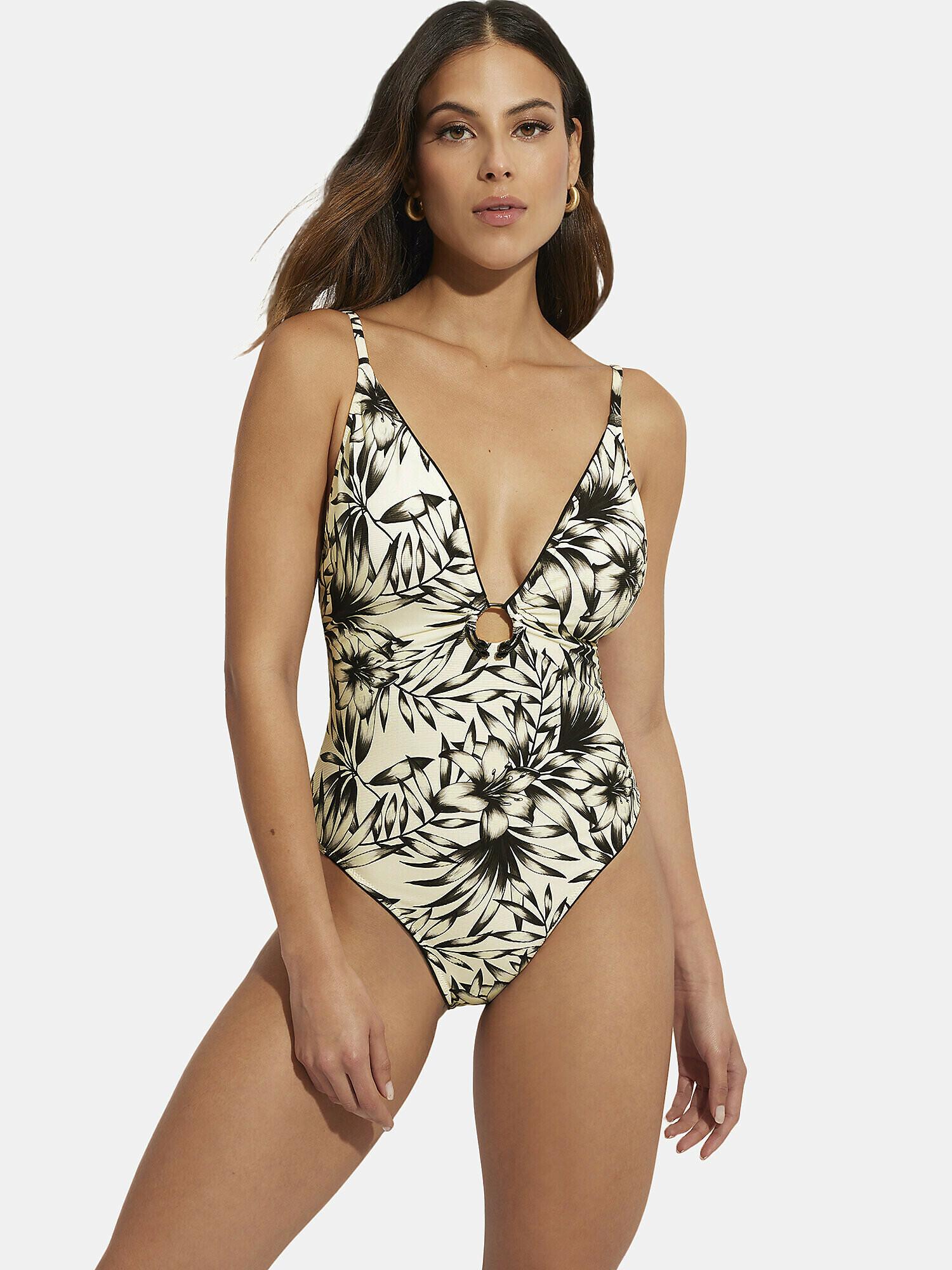 Selmark  Maillot de bain une pièce triangle préformé Honolulu 