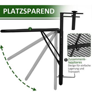 Outsunny Balkonhängetisch  