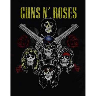 Guns N Roses Pistols & Roses T-Shirt Stampa Grafica  