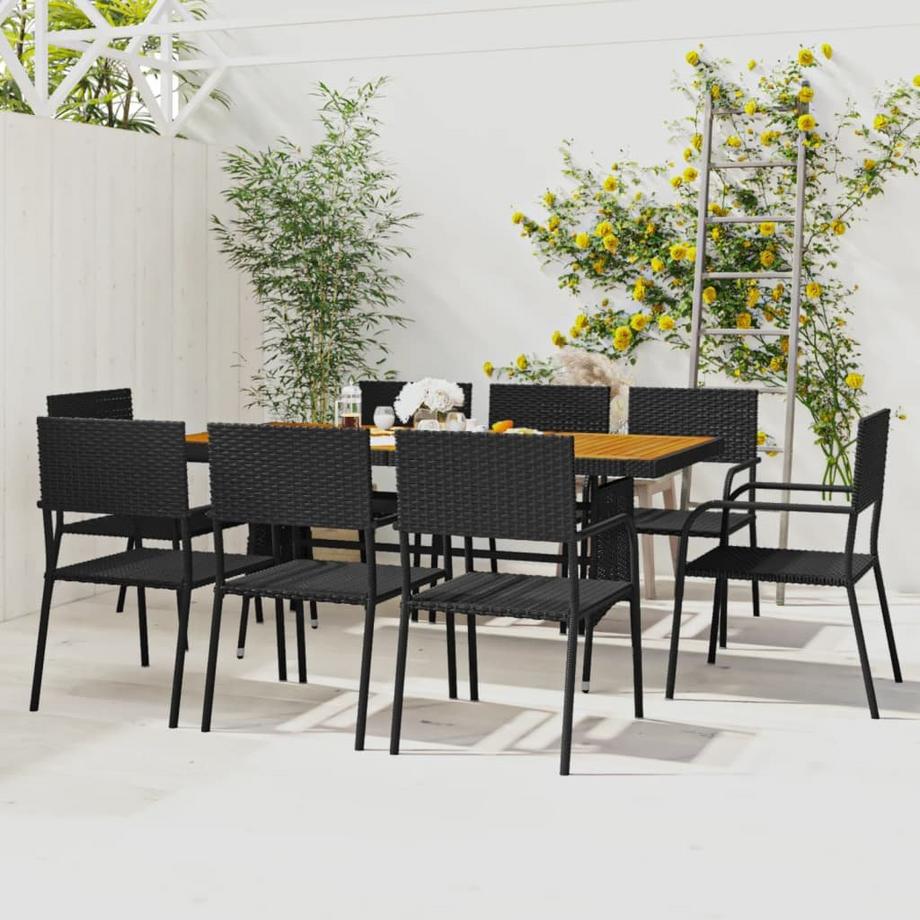 VidaXL set da pranzo da giardino  