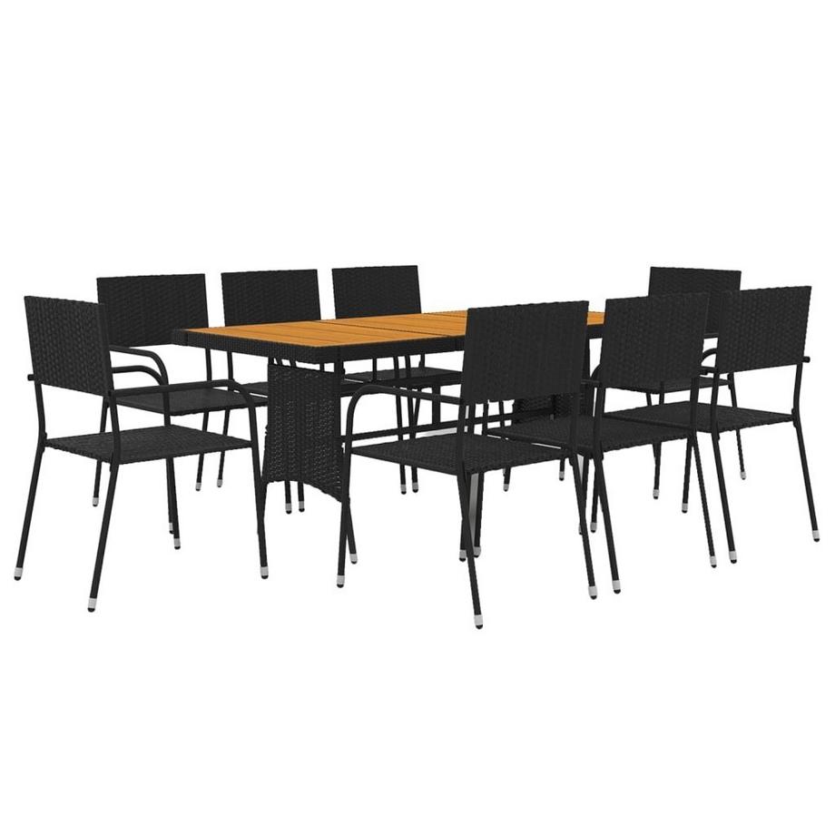 VidaXL set da pranzo da giardino  