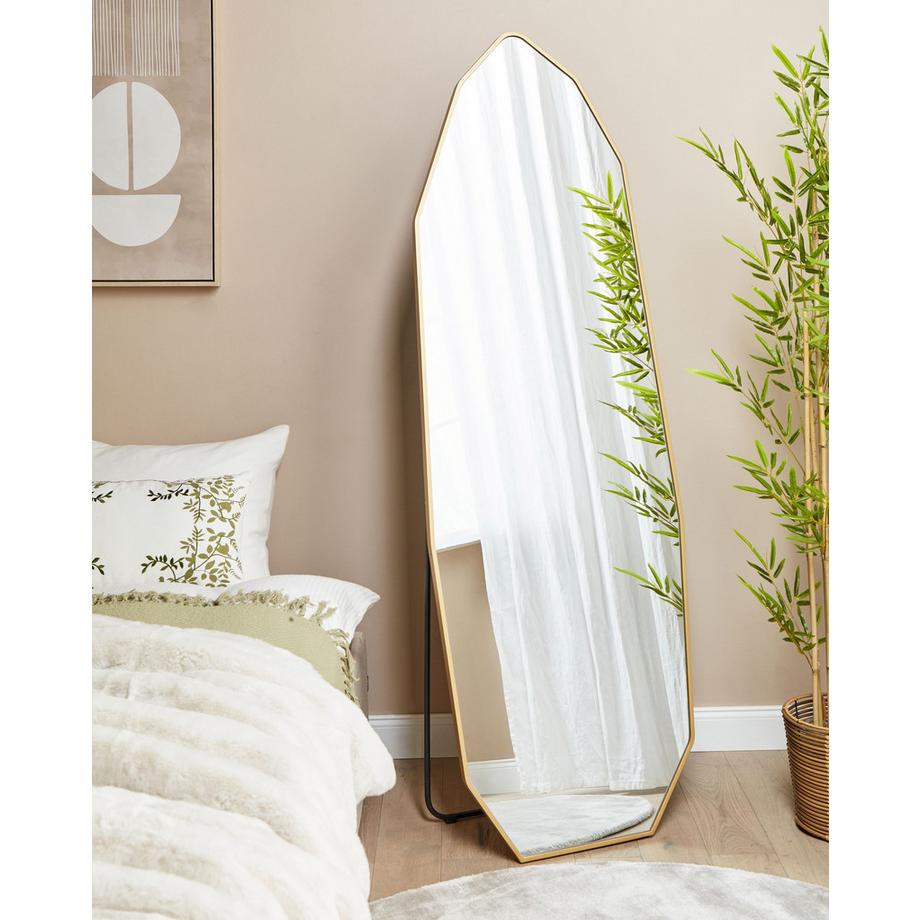 Beliani Standspiegel aus Aluminium  TARTAS  