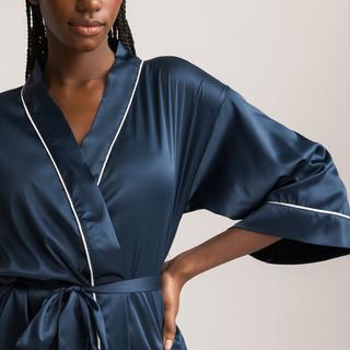 La Redoute Collections  Kimono court manches 3/4 en satin 