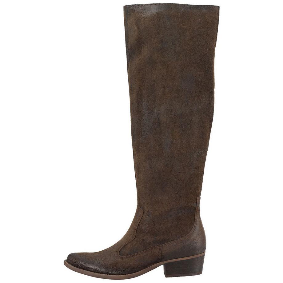 Felmini Bottes hautes Western à talon bloc  