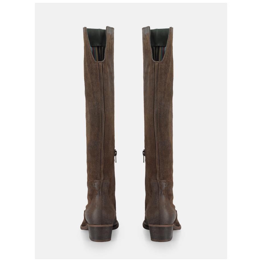 Felmini Bottes hautes Western à talon bloc  