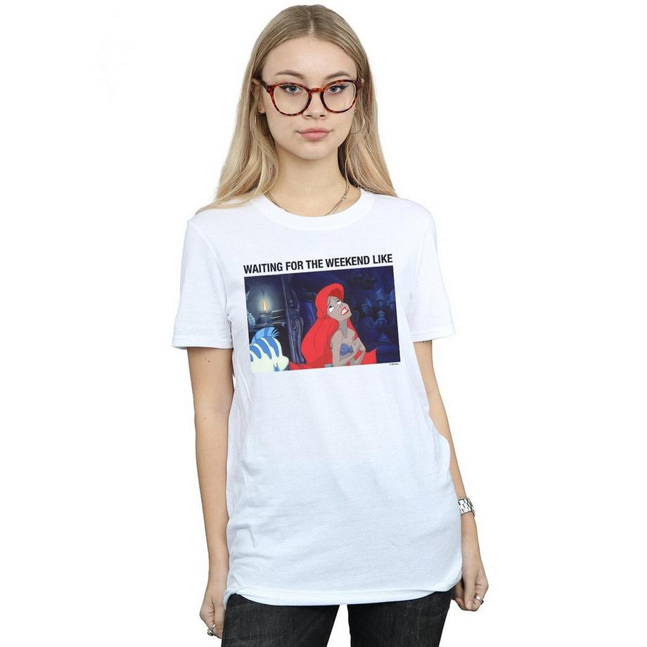 Disney The Little Mermaid Waiting For The Weekend T-Shirt  