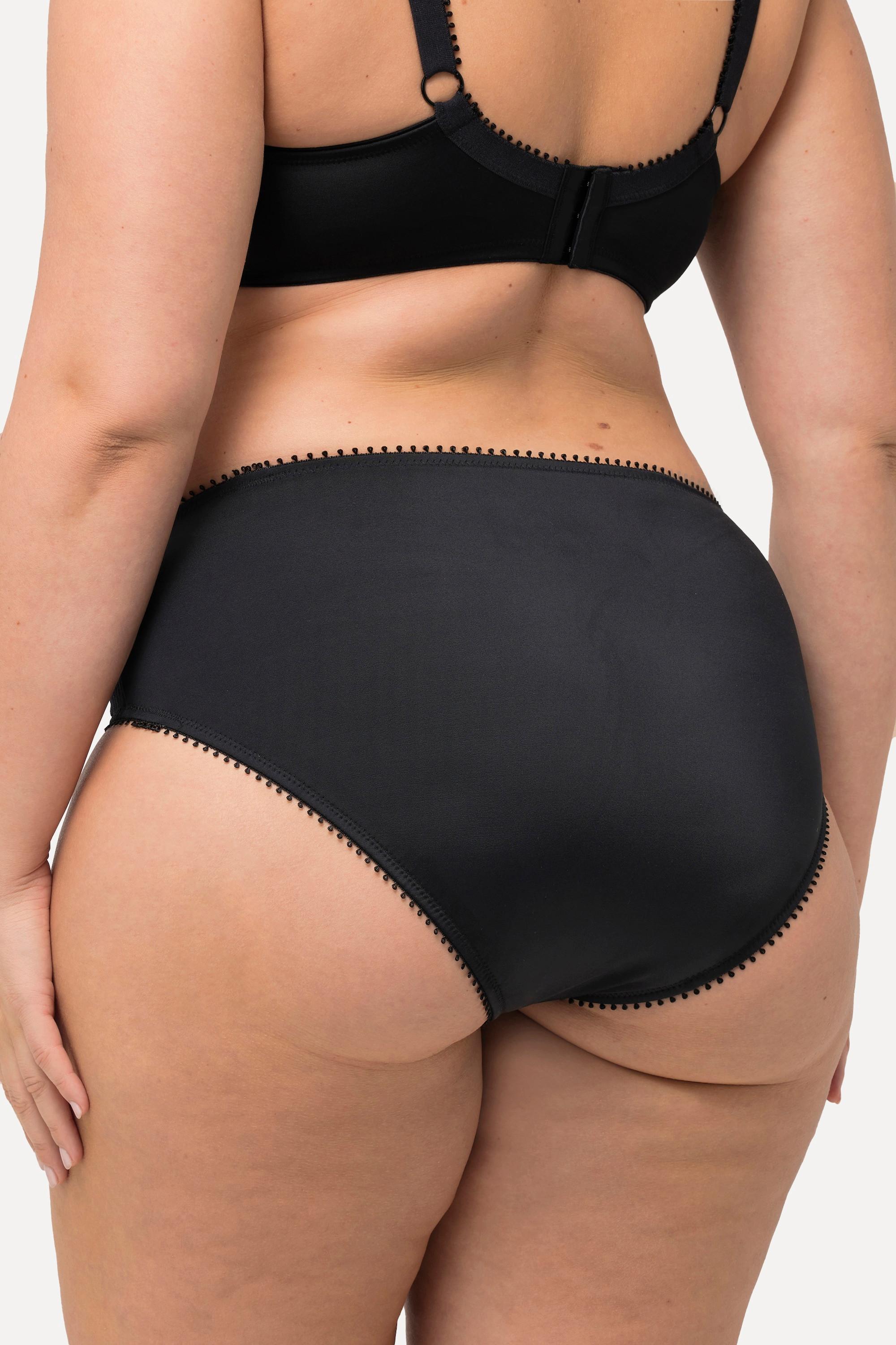 Ulla Popken Slip midi motivo jacquard  