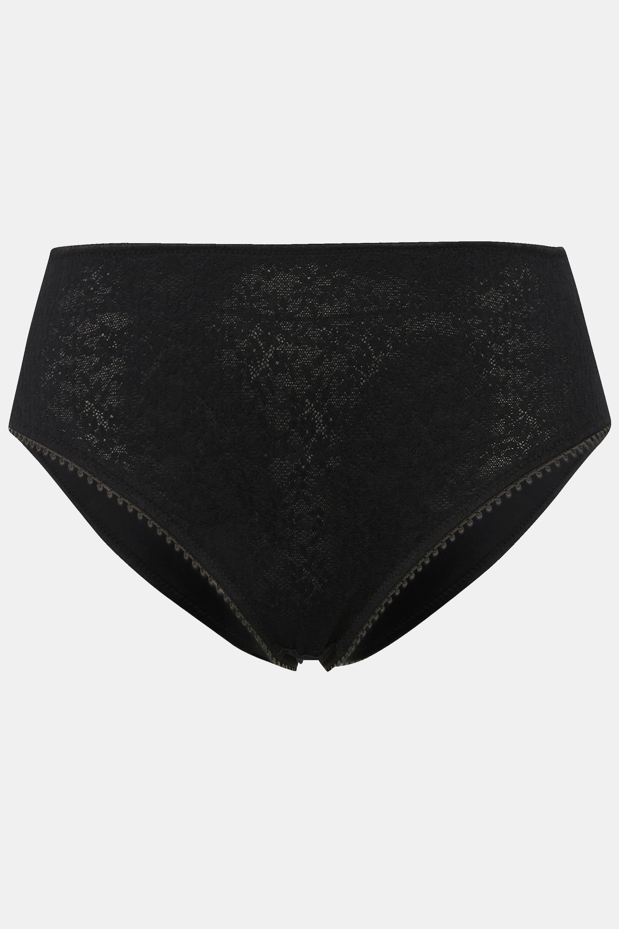 Ulla Popken Slip midi motivo jacquard  