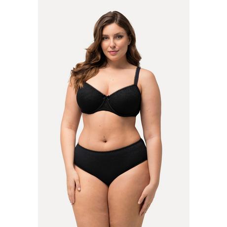 Ulla Popken Slip midi motivo jacquard  