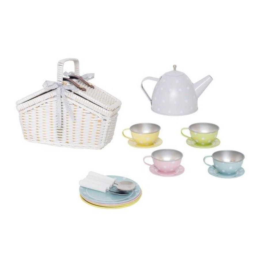 JABADABADO Tee-Set auf Blech G12017 Pastel