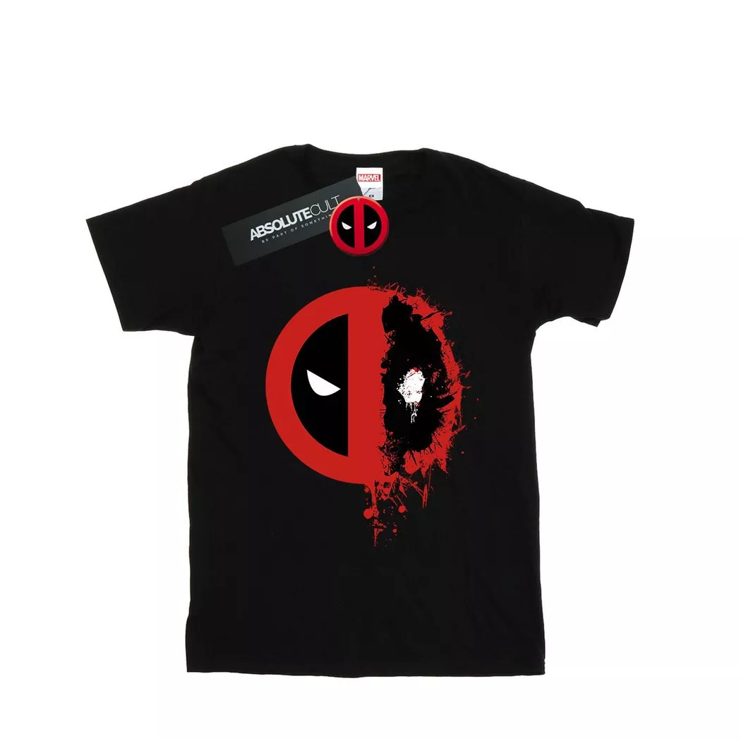 MARVEL - TShirt, für Damen, Schwarz, Größe S
