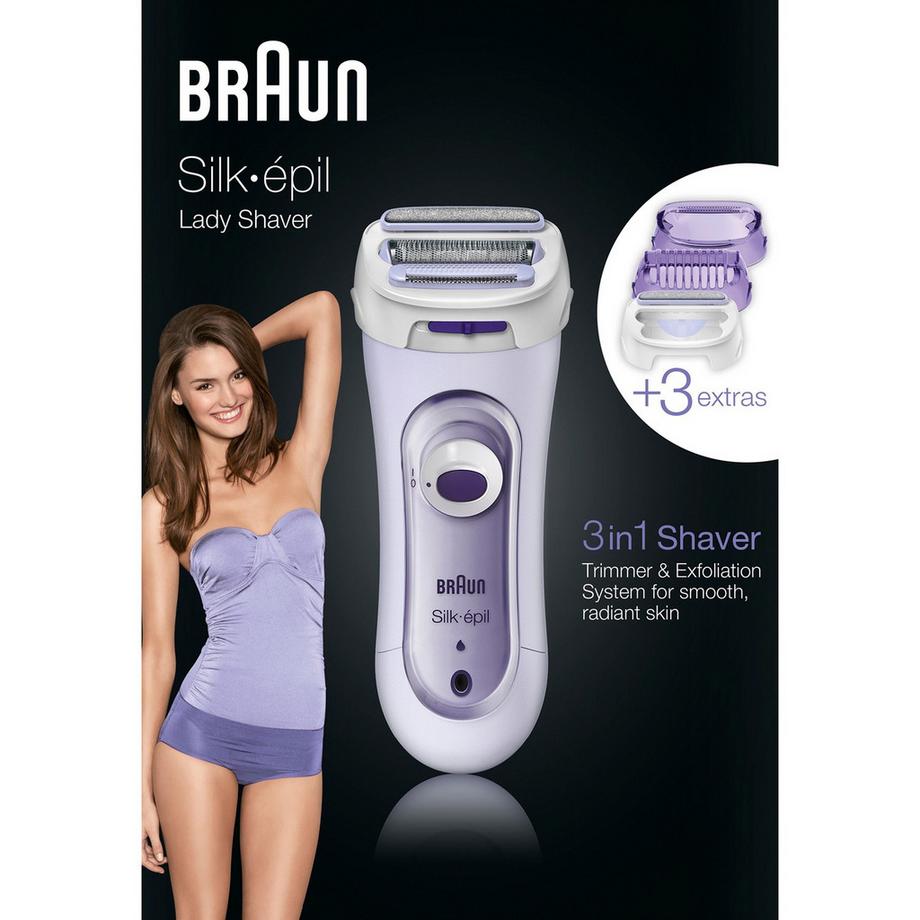 BRAUN Rasoir féminin LS5560 Violet  