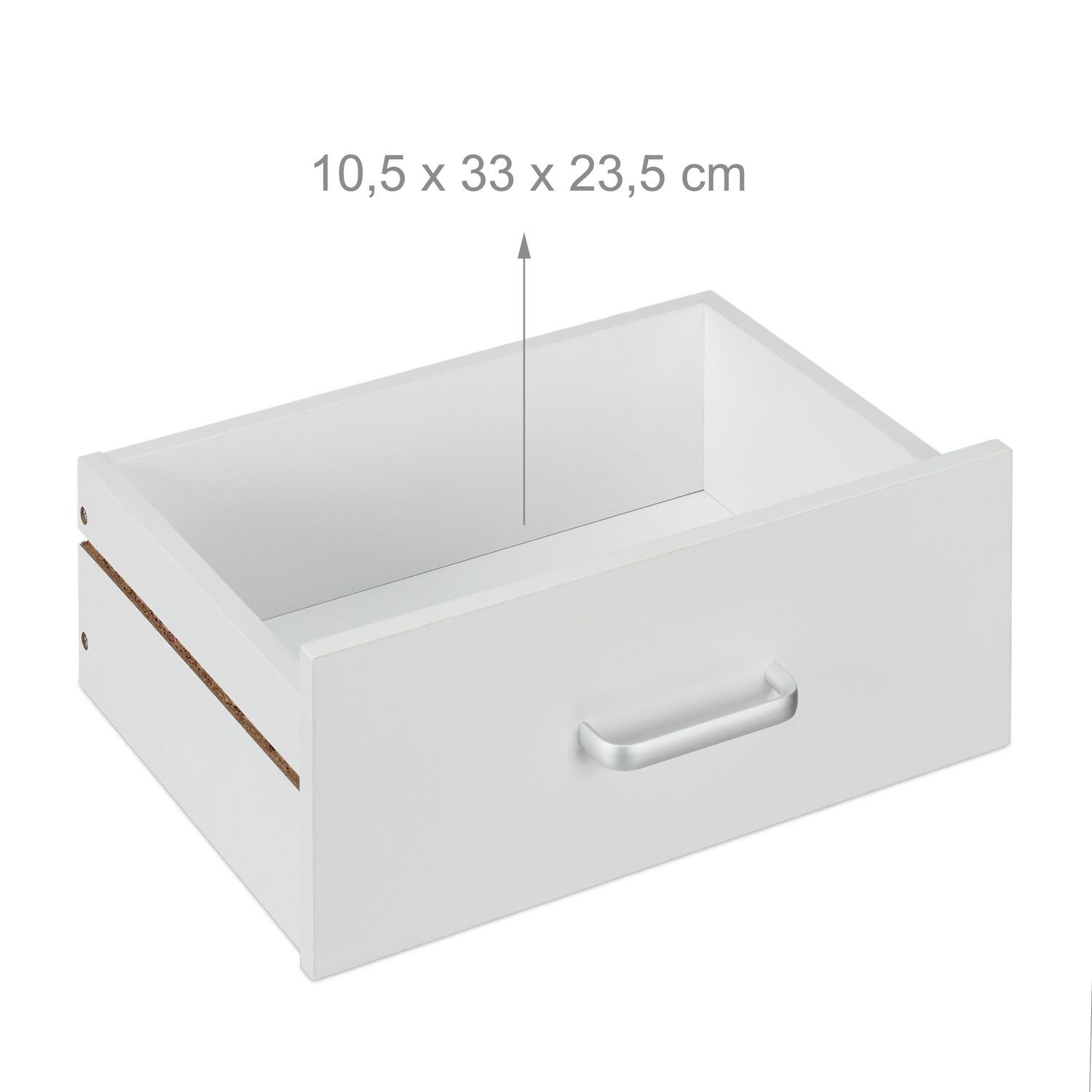 Northix Table de chevet avec tiroir  