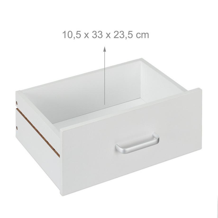 Northix Nachttisch mit Schublade  