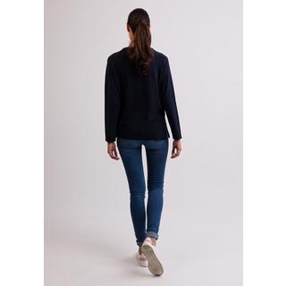 CASH-MERE.CH Maglione Girocollo Cashmere con Spacchi Laterali  