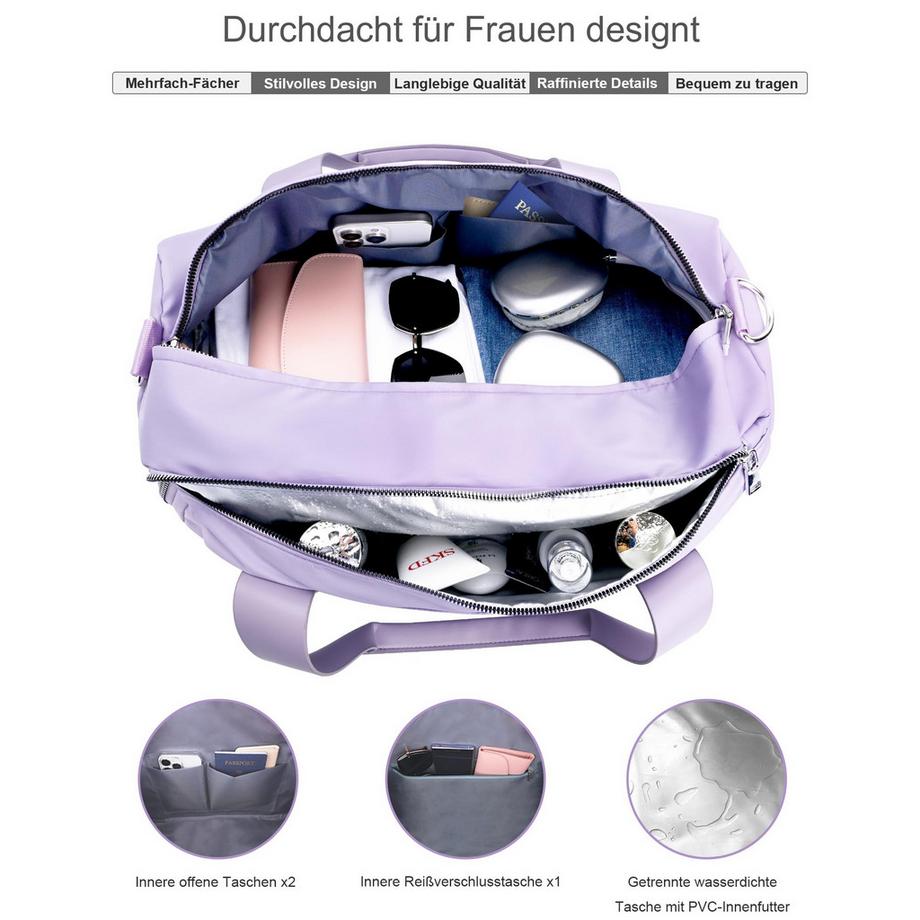 Only-bags.store  Sporttasche, Reisetasche, wasserdichte Handgepäcktasche, Training 