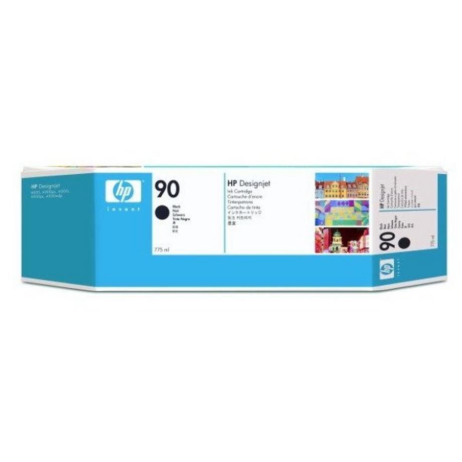 HP Tintenpatrone 90 schwarz C5059A DesignJet 4500 775ml