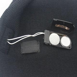 B2X Berretto con Lampada LED Nero  