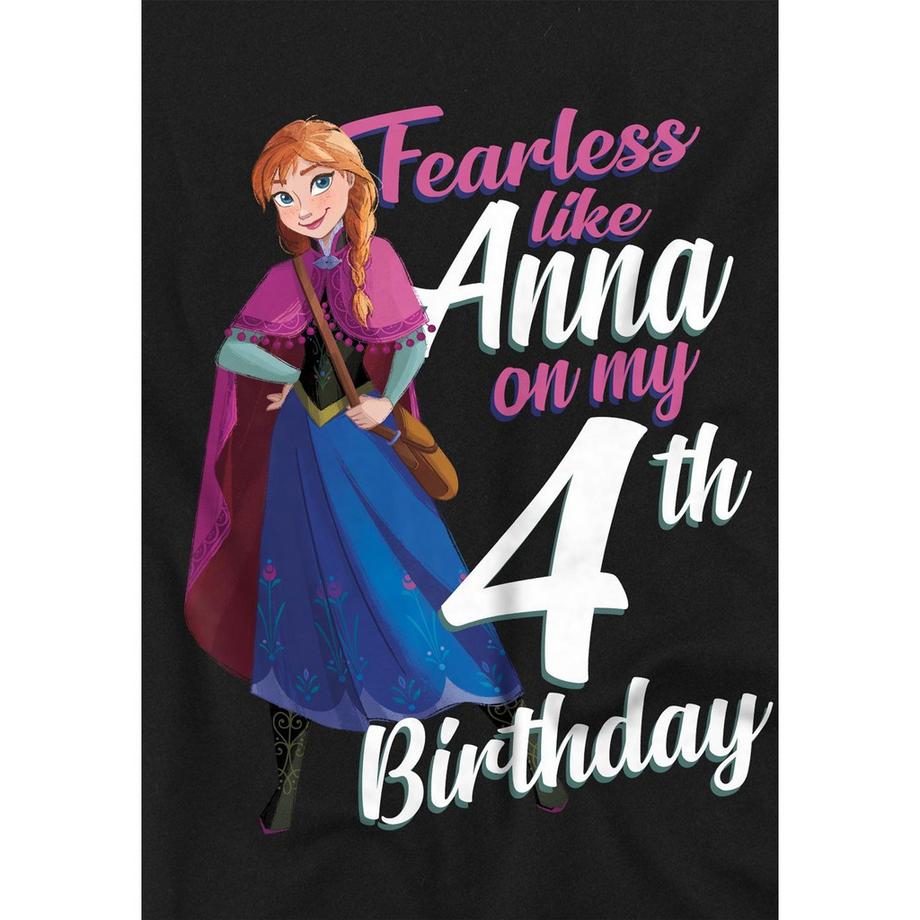 FROZEN  Fearless Like Anna TShirt  4. Geburtstag 