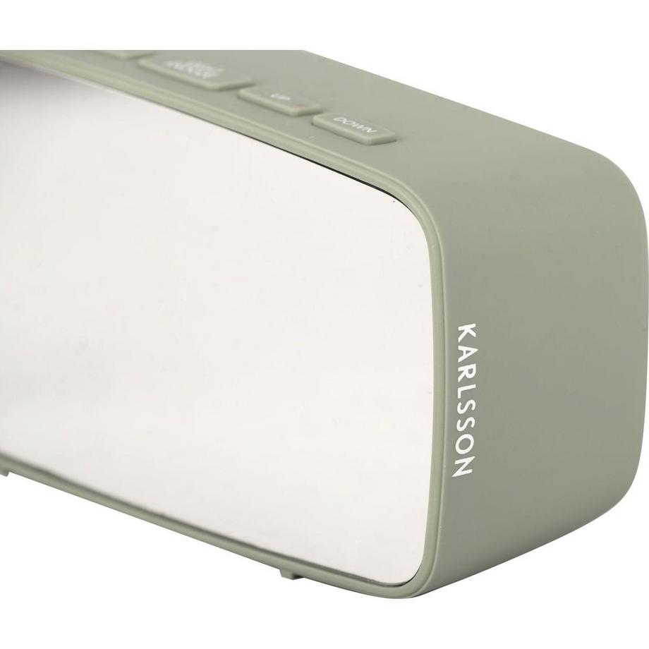 KARLSSON Digitalwecker Mirror oval  