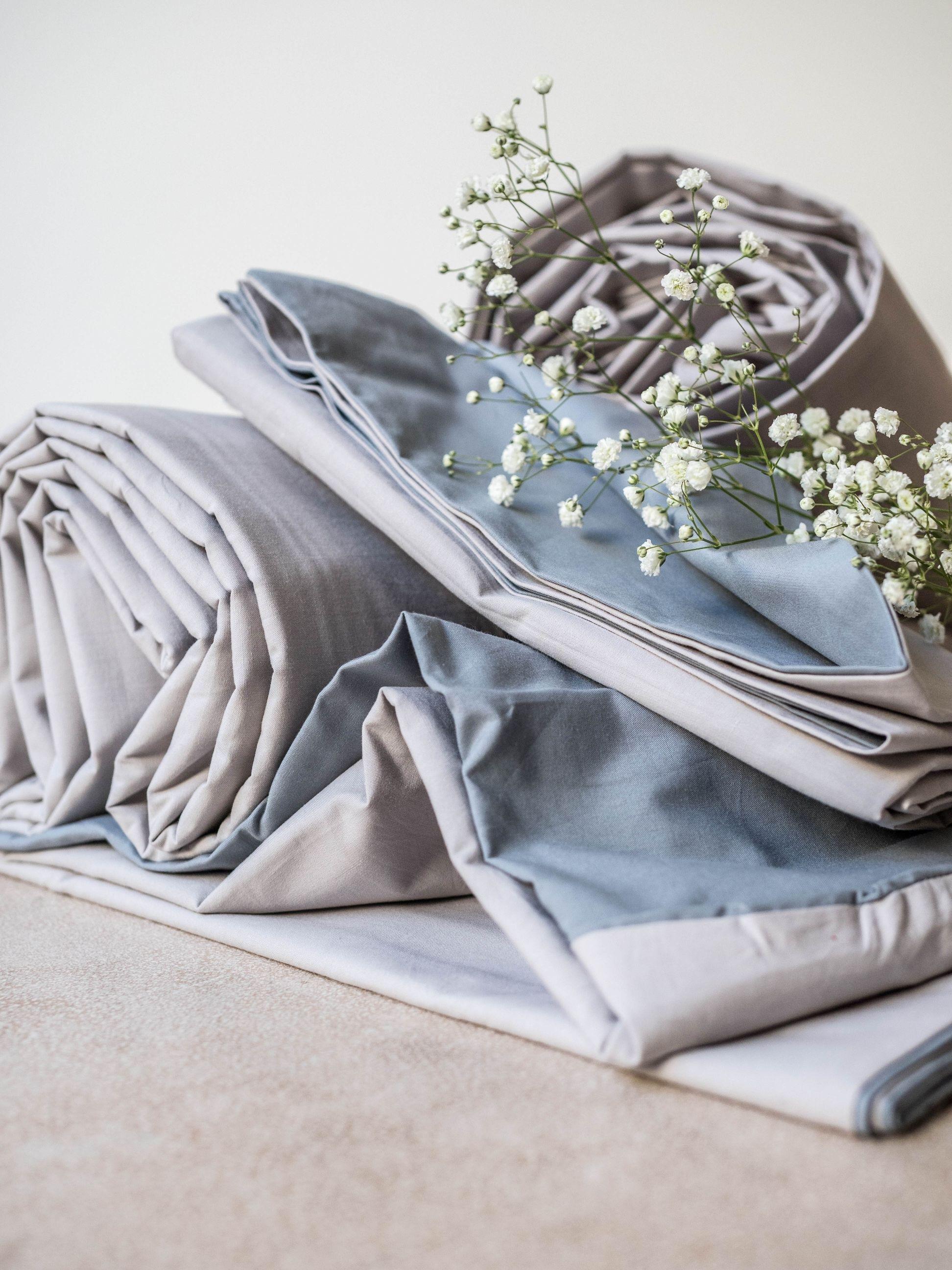 Zizzz Perkal Duvetbezug bio-Baumwolle 160x210 cm  