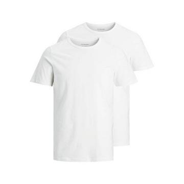 Maglietta Uomini Confezione da 2 Vestibilità confortevole-JACBASIC CREW NECK TEE 2PK