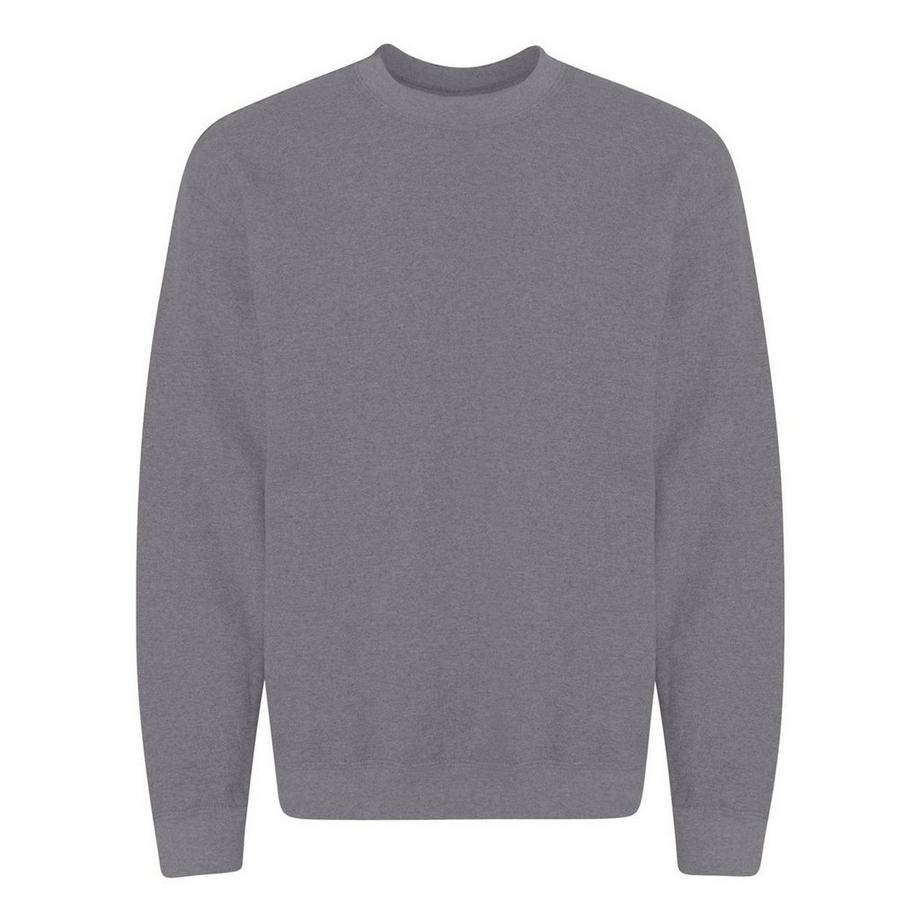 Lourde Mélange adulte Sweat-shirt ras du cou