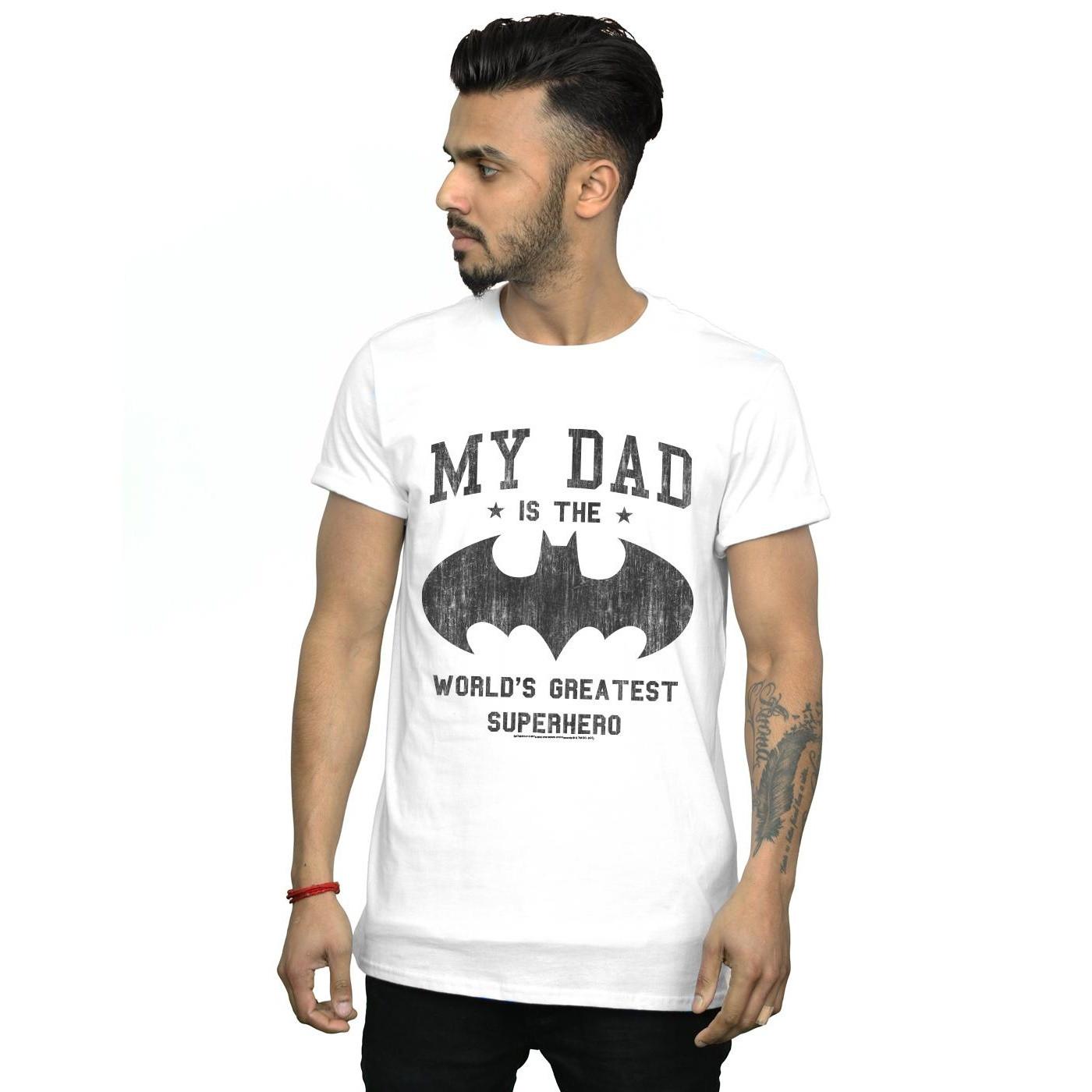 DC COMICS  My Dad Is Batman TShirt 