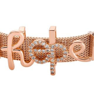 Heideman  Mesh Armband Hope poliert 