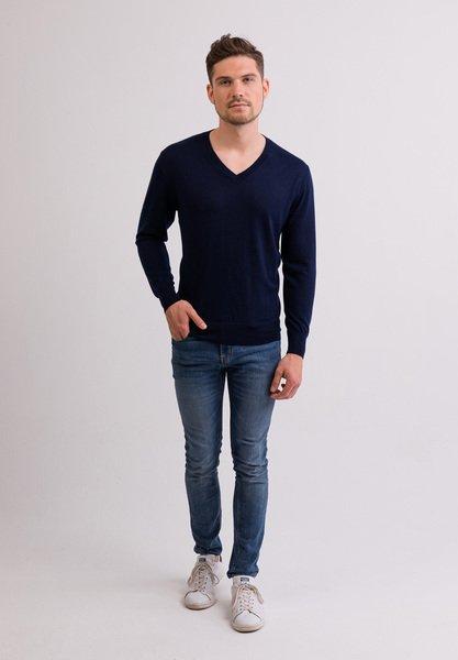 CASH-MERE.CH  Kaschmir V-Ausschnitt Pullover 