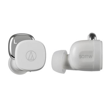 Audio-Technica ATH-SQ1TWWH Kopfhörer & Headset True Wireless Stereo (TWS) im Ohr AnrufeMusik Bluetooth Weiß