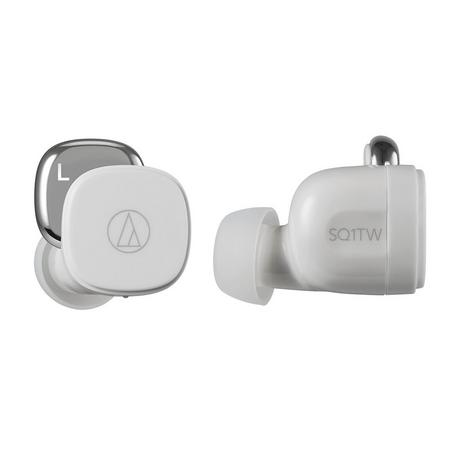 Audio Technica  Audio-Technica ATH-SQ1TWWH écouteur/casque True Wireless Stereo (TWS) Ecouteurs Appels/Musique Bluetooth Blanc 