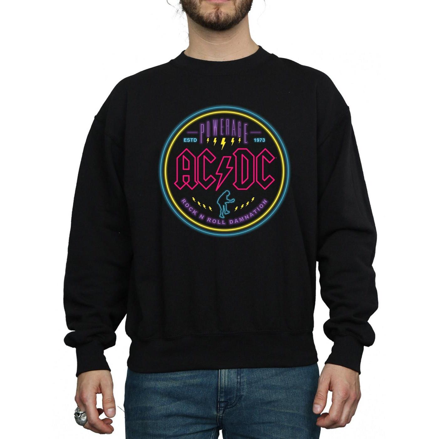 AC/DC ACDC Powerage Rock N Roll Damnation Sweatshirt  