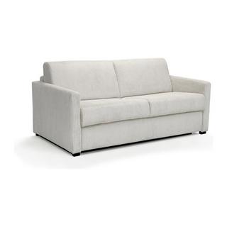 Vente-unique Schlafsofa mit Matratze 3-Sitzer - Cord - Beige - TOMAKA  