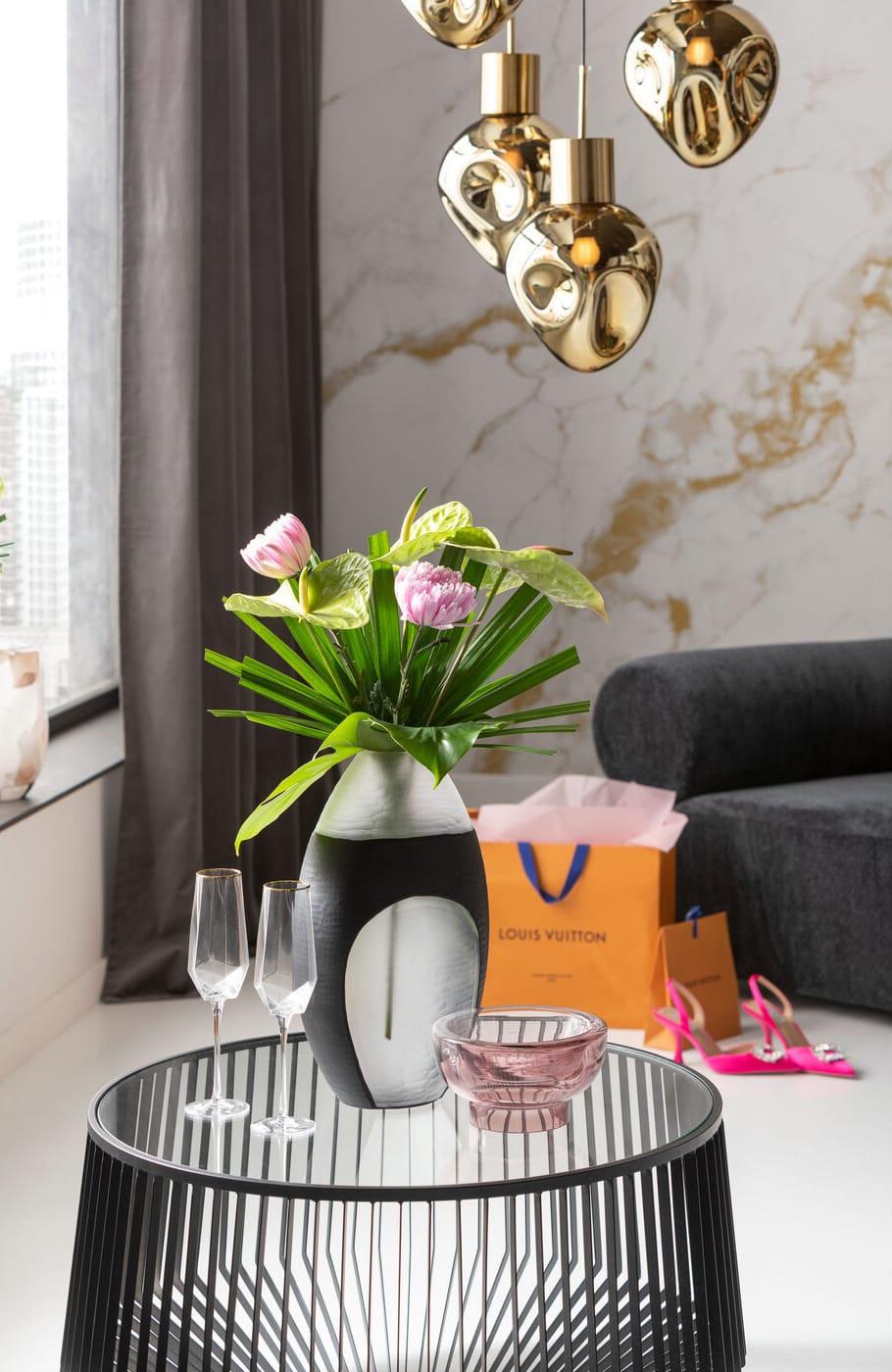 KARE Design Table basse Corinne ronde 80  