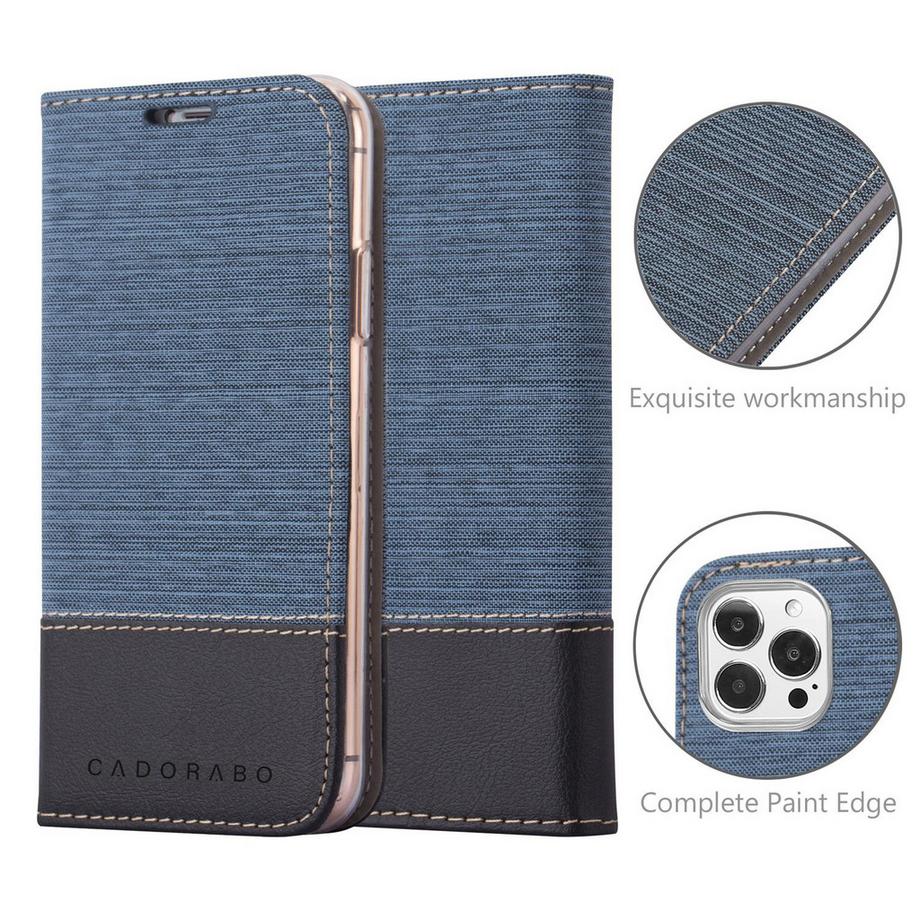 Cadorabo  Hülle für Apple iPhone 13 PRO MAX Magnetverschluss, Kartenfach 