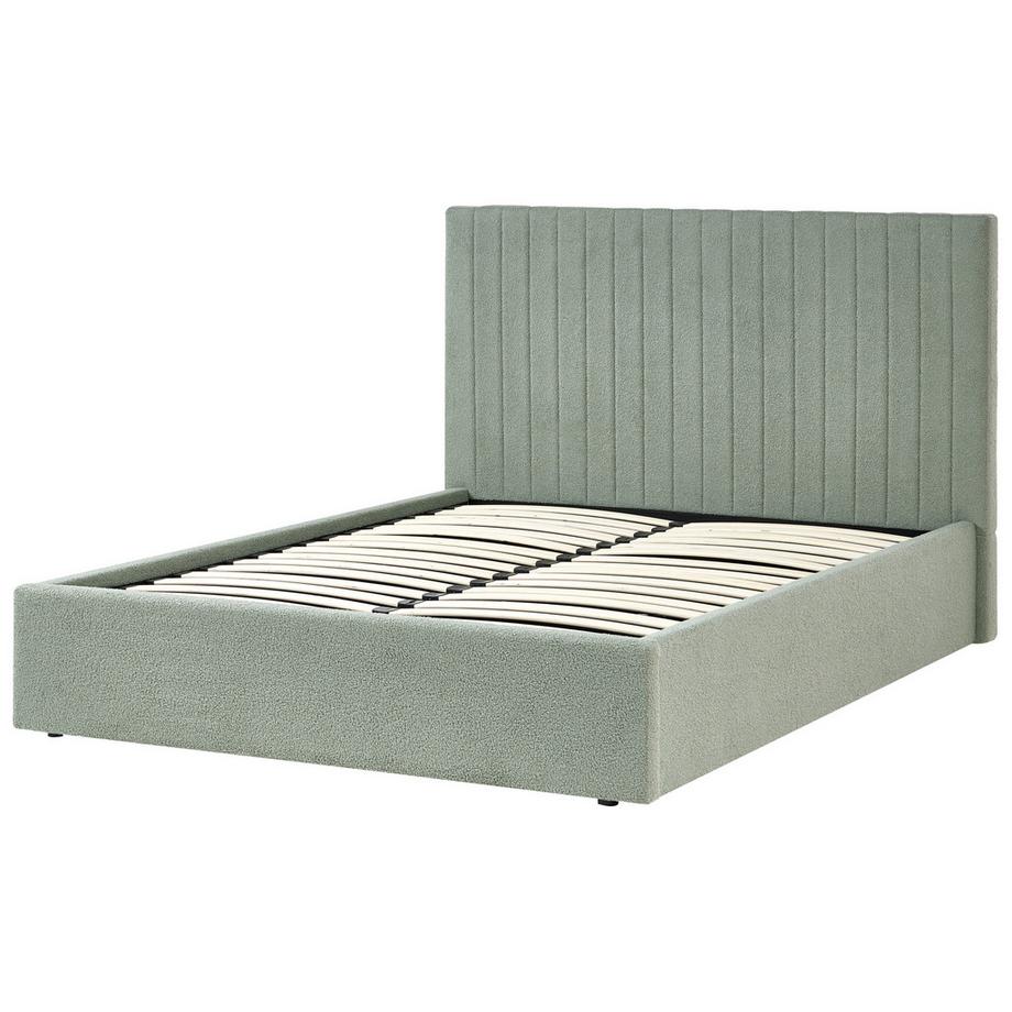 Beliani Lit ottoman en Bouclé  VION  