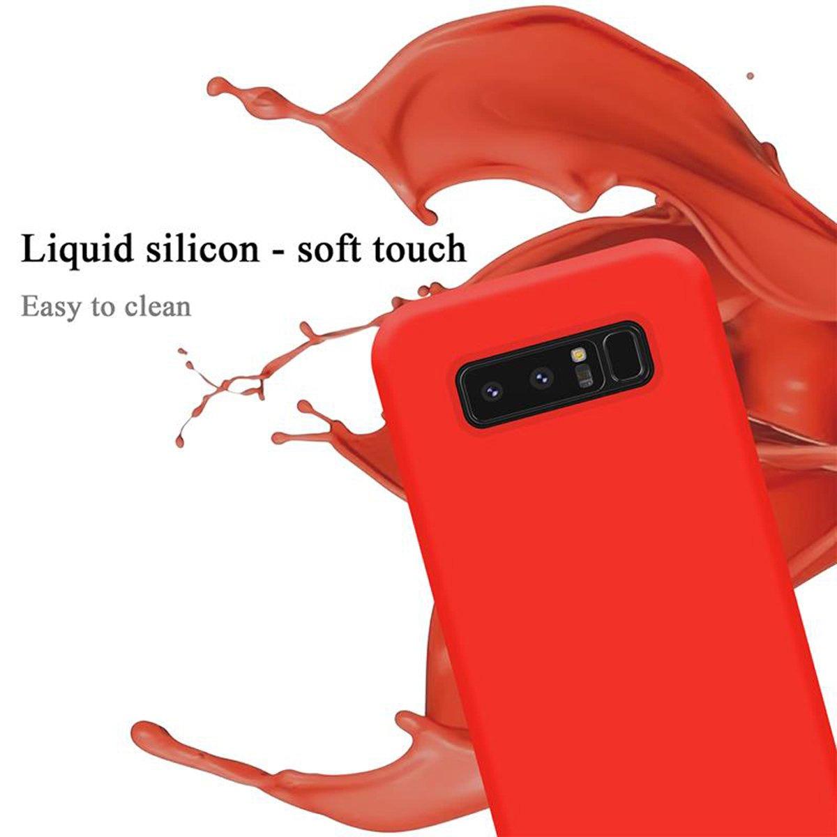 Cadorabo  Hülle für Samsung Galaxy NOTE 8 TPU Silikon Liquid 