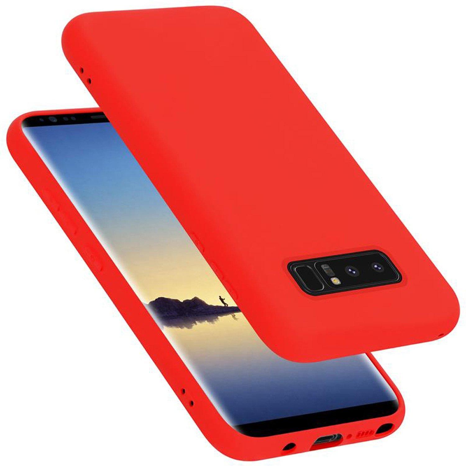 Cadorabo  Hülle für Samsung Galaxy NOTE 8 TPU Silikon Liquid 