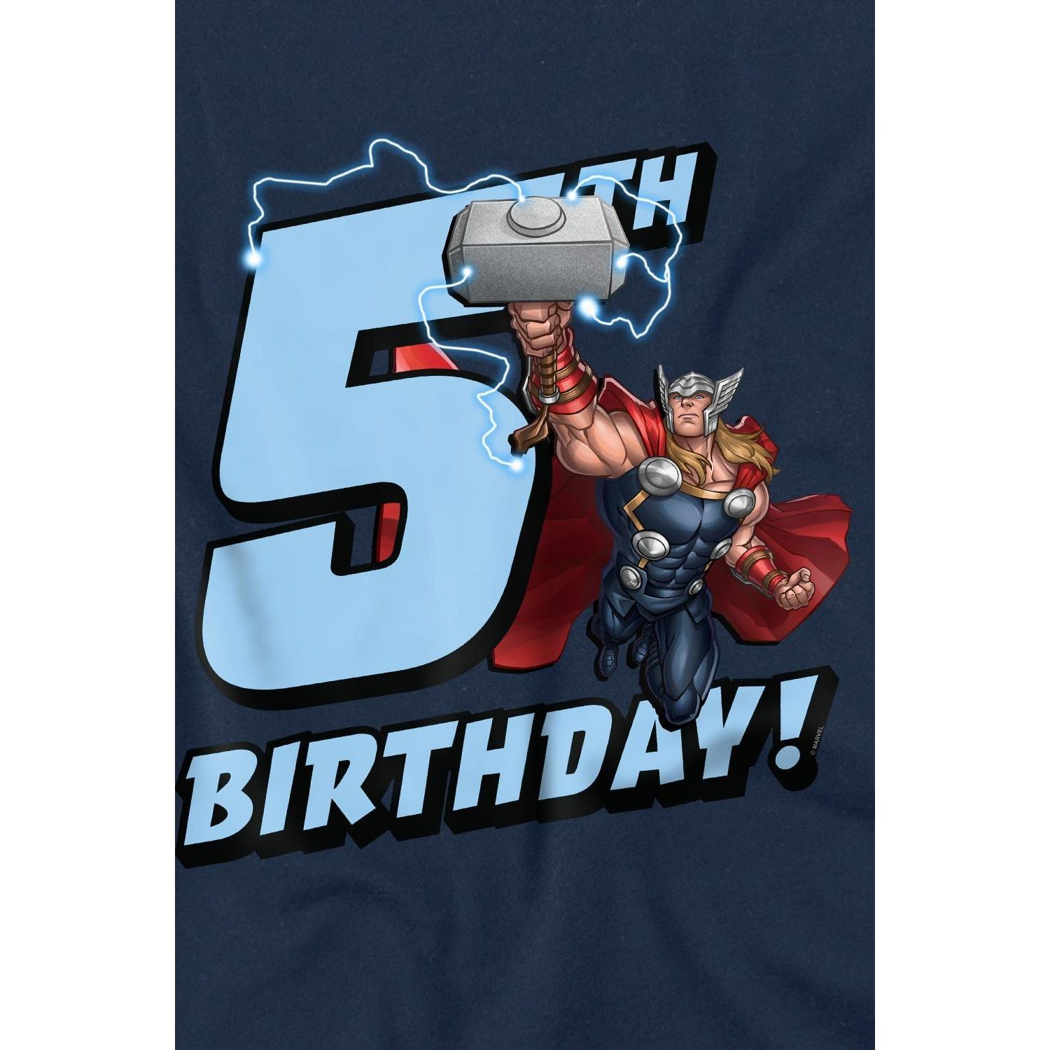 THOR  TShirt  5. Geburtstag 