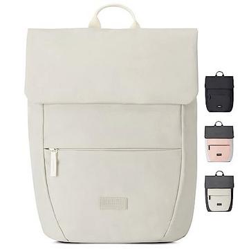 Rucksack Small Beige - Ronja - Moderner Tagesrucksack mit Laptopfach für die Uni-Business-City -