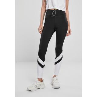 URBAN CLASSICS  damen-leggings arrow high waist 