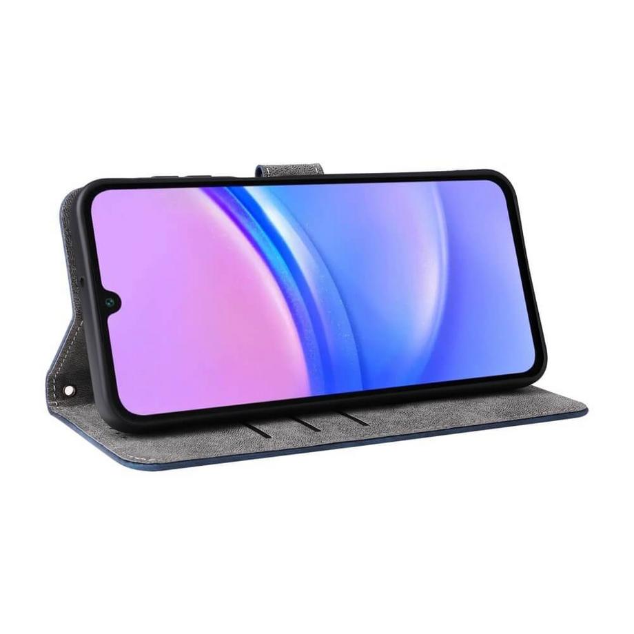 Cover-Discount  Galaxy A26 5G - Ledertasche mit RFID Blocker 