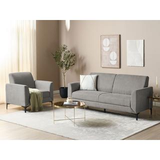 Beliani 3 Sitzer Sofa aus Polyester Retro FENES  