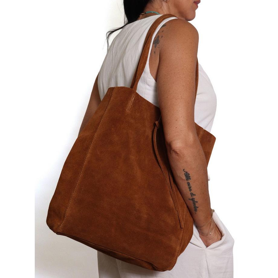 Gave Lux Lumena Prime Sac Bandoulière en Daim  