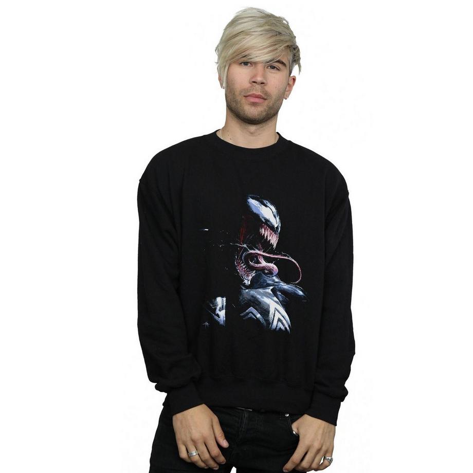 MARVEL Venom Imprimé Graphique Sweatshirt  