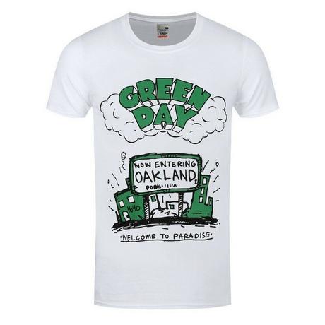 Green Day  Tshirt WELCOME TO PARADISE 