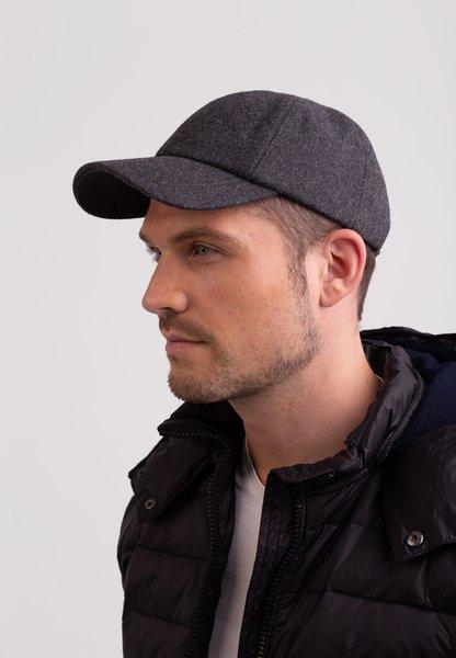 CASH-MERE.CH Casquette de baseball en cachemire  