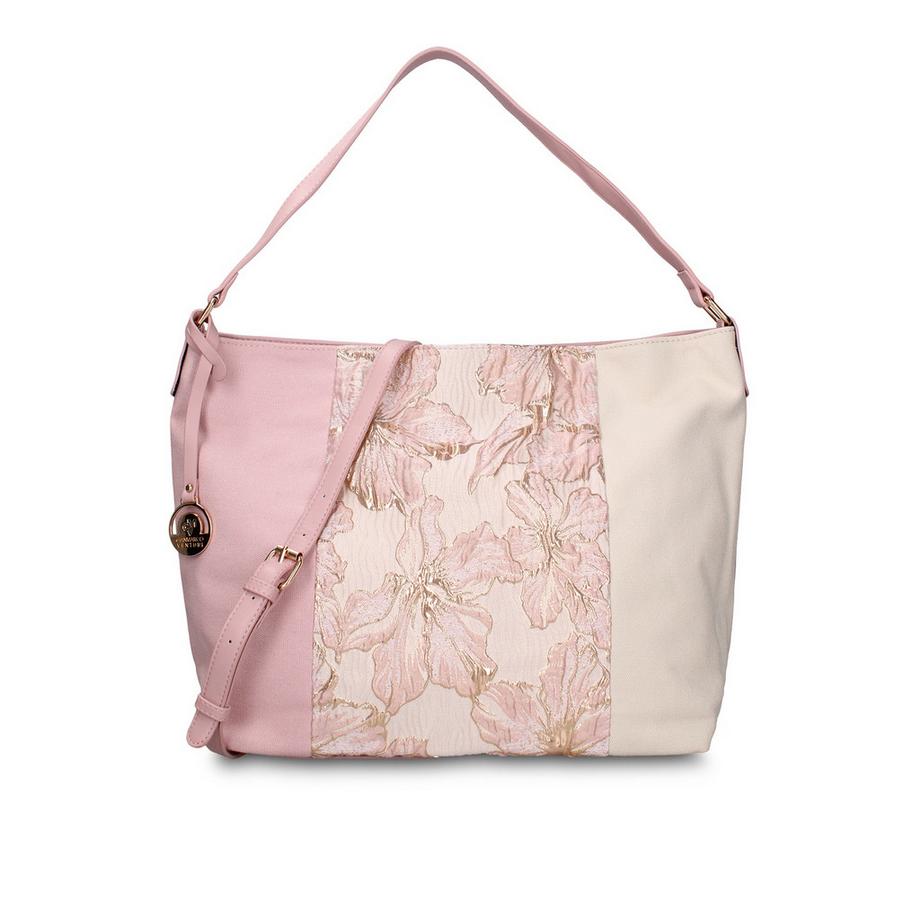 GianMarco Venturi Borsa a tracolla Alizé con motivo floreale  